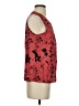 Unbranded 100% Polyester Red Pink Sleeveless Blouse Size S - photo 4