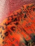 Calvin Klein 100% Polyester Animal Print Brown 3/4 Sleeve Blouse Size M - photo 7