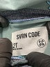 Sovereign Code Print Teal Long Sleeve Button-Down Shirt Size 2T - photo 3