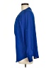 Calvin Klein 100% Polyester Blue Long Sleeve Blouse Size M - photo 5