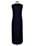 Talbots Solid Blue Casual Dress Size S - photo 2
