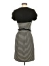 BCBGMAXAZRIA Stripes Black Casual Dress Size 2 - photo 2