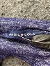 Basil heart Lola Blue Purple Poncho Size M - photo 7