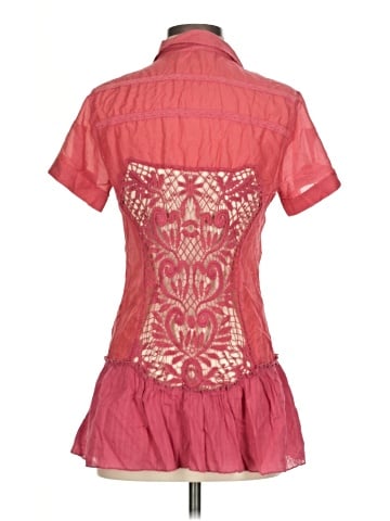 MONORENO Short Sleeve Blouse (view 2)
