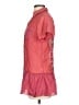 MONORENO Pink Short Sleeve Blouse Size S - photo 5
