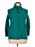 T by Talbots Teal Turtleneck Sweater Size 1X (petite) - photo 1