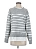 Design History Stripes Gray Pullover Sweater Size S - photo 1
