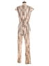 Corey Lynn Calter Metallic Tan Jumpsuit Size S - photo 2