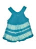 Justice 100% Rayon Tie-dye Teal Dress Size 8 - photo 2