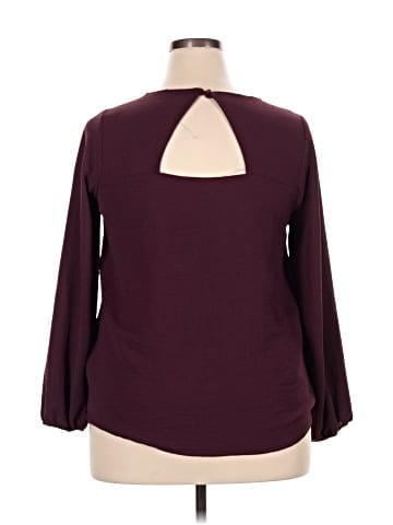 Petite Assembly Long Sleeve Blouse (view 2)