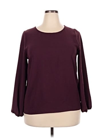 Petite Assembly Long Sleeve Blouse (view 1)