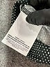 Nike 100% Polyester Polka Dots Black Gray Active T-Shirt Size M - photo 8
