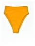 L Space Solid Orange Yellow Swimsuit Bottoms Size XS - photo 1