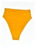L Space Solid Orange Yellow Swimsuit Bottoms Size XS - photo 2
