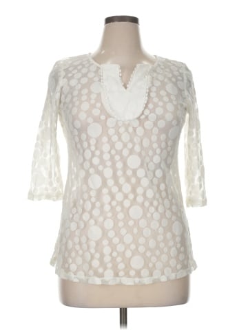 Perseption Concept 3/4 Sleeve Blouse (view 1)
