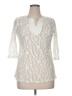 Perseption Concept Ivory 3/4 Sleeve Blouse Size XL - photo 1