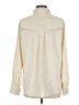 Unbranded 100% Polyester Ivory Yellow Long Sleeve Blouse Size M - photo 2