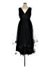 JJ's House 100% Polyester Black Cocktail Dress Size 16 - photo 1