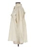 Unbranded 100% Polyester Ivory Yellow Long Sleeve Blouse Size M - photo 5