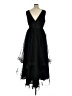JJ's House 100% Polyester Black Cocktail Dress Size 16 - photo 2