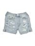 Aero Blue Denim Shorts Size 00 - photo 1