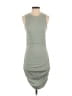Shein Solid Gray Casual Dress Size 4 - photo 1