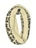 Ann Taylor LOFT Animal Print Ivory Tan Scarf One size - photo 1