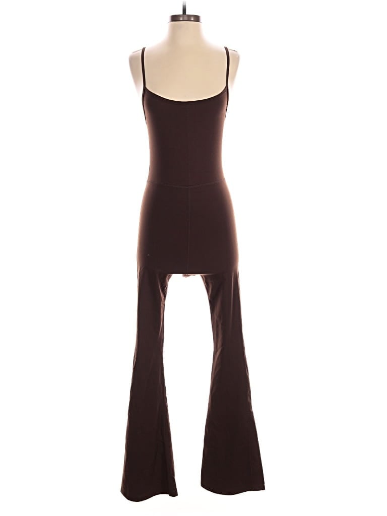 Pre-owned Tinsel Jumpsuit In Brown