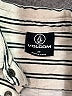 Volcom 100% Polyester Stripes Ivory Long Sleeve Button-Down Shirt Size 3T - photo 3