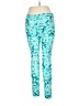 Lularoe Print Teal Active Pants One size - photo 2