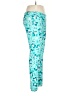 Lularoe Print Teal Active Pants One size - photo 4