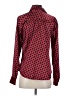 George Hearts Red Long Sleeve Blouse Size S - photo 2