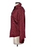 George Hearts Red Long Sleeve Blouse Size S - photo 5