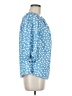 Unbranded 100% Polyester Blue 3/4 Sleeve Blouse Size M - photo 4