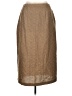 Sag Harbor 100% Polyester Solid Brown Casual Skirt Size 16w - photo 1