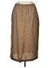 Sag Harbor 100% Polyester Solid Brown Casual Skirt Size 16w - photo 2