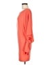 Unbranded Solid Orange Cocktail Dress Size M (estimated) - photo 5