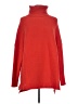 Lillusory Red Orange Turtleneck Sweater Size M - photo 1
