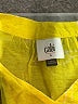 CAbi Yellow Sleeveless Blouse Size S - photo 6
