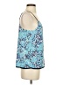 Lilly Pulitzer 100% Polyester Blue Sleeveless Blouse Size S - photo 4