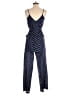 Forever 21 100% Polyester Polka Dots Blue Jumpsuit Size S - photo 2