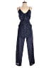 Forever 21 100% Polyester Polka Dots Blue Jumpsuit Size S - photo 1