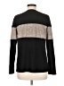 MIHOLL Color Block Black Pullover Sweater Size M - photo 2