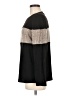MIHOLL Color Block Black Pullover Sweater Size M - photo 5