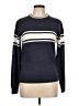 Unbranded 100% Acrylic Stripes Blue Pullover Sweater Size L - photo 1