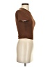 Shein Brown Short Sleeve Turtleneck Size 2 - photo 4