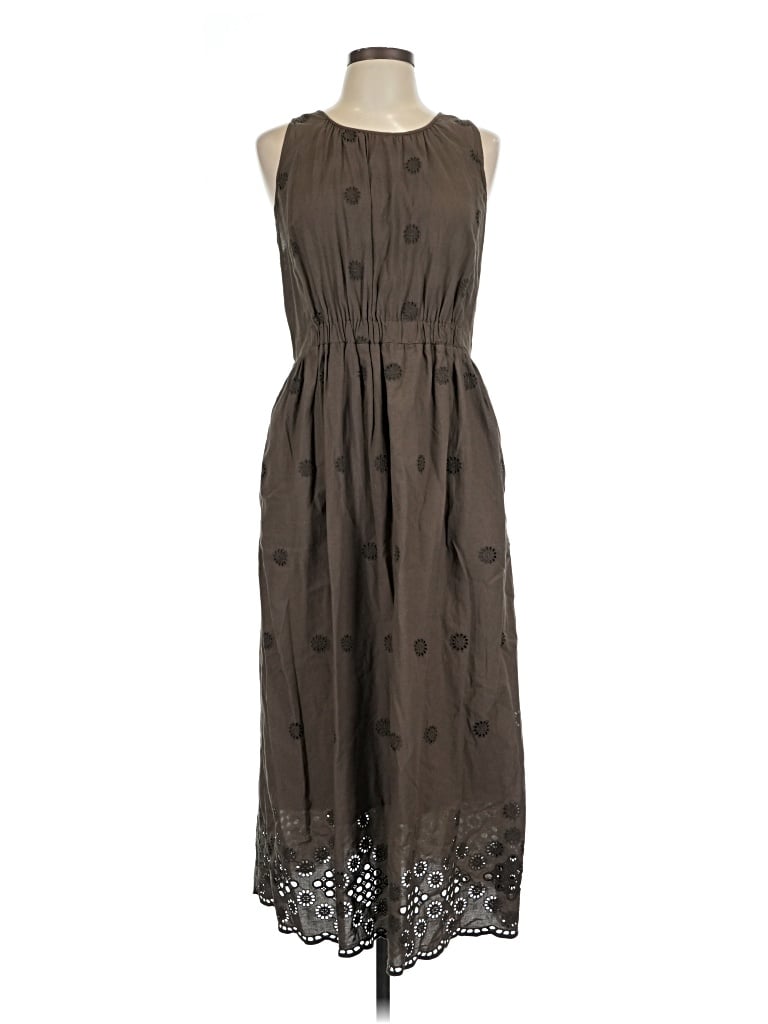 Pre-owned Michael Stars Casual Dress In Brown