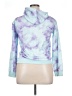Lands' End 100% Polyester Tie-dye Blue Pullover Hoodie Size XL - photo 2