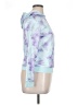 Lands' End 100% Polyester Tie-dye Blue Pullover Hoodie Size XL - photo 4