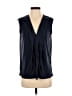 BCBGMAXAZRIA Blue Sleeveless Blouse Size S - photo 1